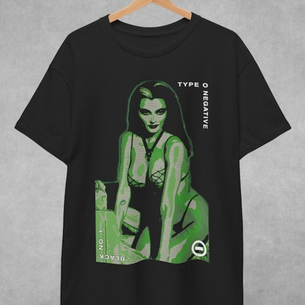 Type O Negative Black  T-Shirt - Little Miss Scare All - Goth Band Shirt S 3XL